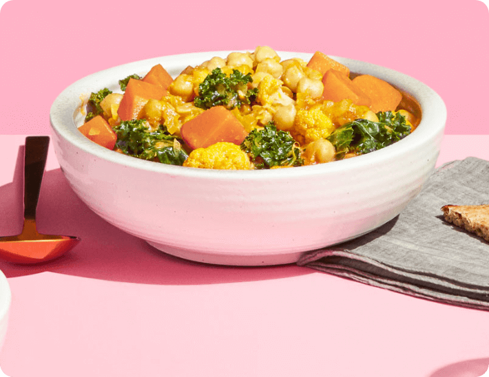 Curry with Chickpeas and Squash | What you eat