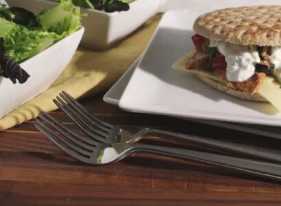 Paninis au poulet et aux épinards