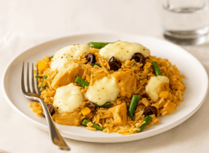 Cocotte de saumon au Bocconcini