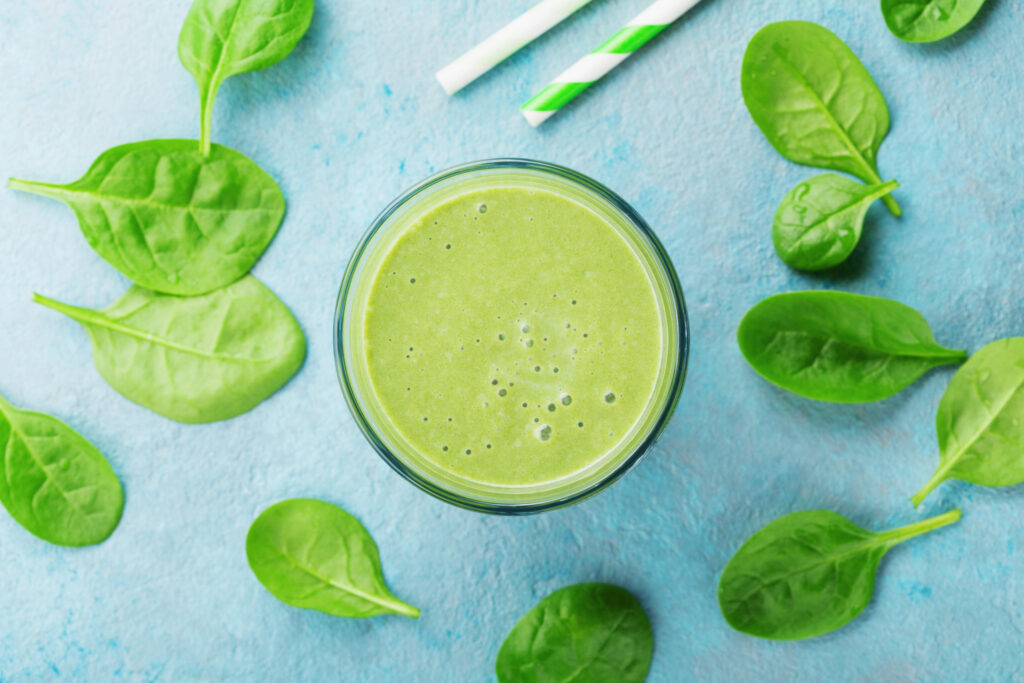Frappé santé aux fruits et légumes