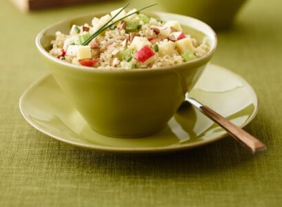 Salade de quinoa, Cheddar et pommes