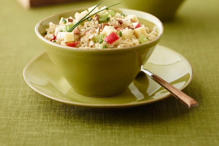 Quinoa, Cheddar and Apple Salad